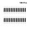 200Pcs White Tipped Oval Eyeshadow Brush Set for Professional Use 7