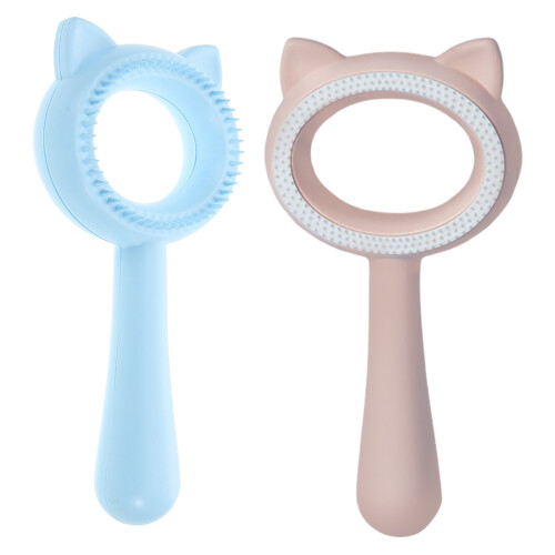 10Pcs Multi-Functional ABS Pet Grooming Comb Double-Sided Hair Remover
