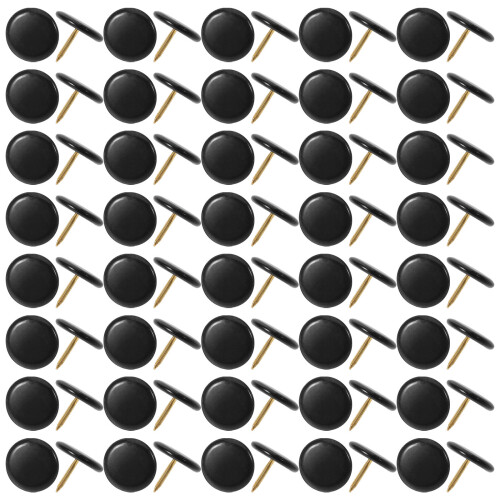 2000Pcs Black Plastic Thumbtacks for Crafting Office Poster Board Use 2