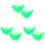 6Pièces Accessoires Barbe Fausses Vertes Pour Fête St Patrick 4