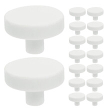 90Pcs Ceramic Coral Frag Plugs T-Shaped White Stands for Fish Tanks