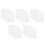 15Pcs White Plastic Mesh Sheets for Creative Crochet and Sewing DIY 8