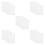 15Pcs White Plastic Mesh Sheets for Creative Crochet and Sewing DIY 6