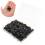 2000Pcs Black Plastic Thumbtacks for Crafting Office Poster Board Use 10