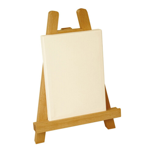 2Pcs 27.5Cm Mini Wood Display Easel Tabletop Artist A-Frame Stand 1