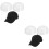 2 Sets Baseball Cap Work Universal Fabric 5