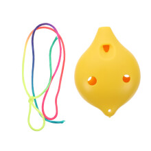 2St Beginners Ocarina 6 Holes Van Resin, , Licht En Handzaam