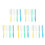 20 Pcs Long Handle Plastic Nail Brush For Scrubbing And Makeup 7
