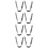 8 Pcs Strap Polyester Absorb Sweat Extend 7