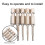 Magnetic Triangle Head Screwdriver Bits Pneumatic Tip Masonry 6