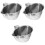 3 Count Grease Separator Jug Strainer Bowl Filter Stainless Steel 3