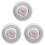 Portable Storage Box Lids Grey Makeup Organizer Box Compartments Desktop Organizing Basket 2