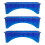 3Pcs Blue Clipper Limiter Comb Holder Organizer for Barbershop Tools 10