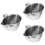 3 Count Grease Separator Jug Strainer Bowl Filter Stainless Steel 5