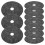 60Pcs Grey Non-Woven Fabric Plant Protector Garden Grass Control Cloth 3