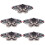 5Pcs Multi Color Simulation Moths Wings for Kids Cosplay Decor 8