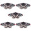 5Pcs Multi Color Simulation Moths Wings for Kids Cosplay Decor 10
