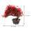 2 Pieces Artificial Welcome Pine Flower Potted Indoor 2