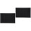 2St PVC Zwarte Antislip Stevig Multifunctioneel Keukenbarpad 5