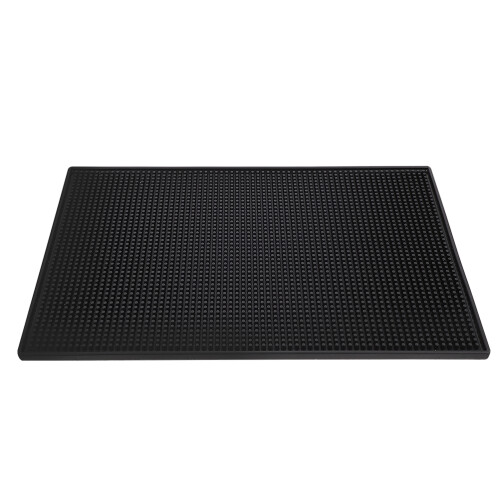 2St PVC Zwarte Antislip Stevig Multifunctioneel Keukenbarpad 1