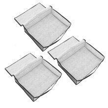 12St Grijze Kleding Organizer Vouwbaar Onderbed Opbergzak