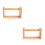 2Pcs Stretchable Desktop Book Shelf Light Brown Rack 7