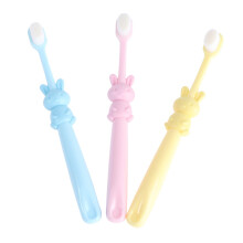 Cartoon Animal Toothbrush Set with Soft Gentle Bristles for Kids and Travel