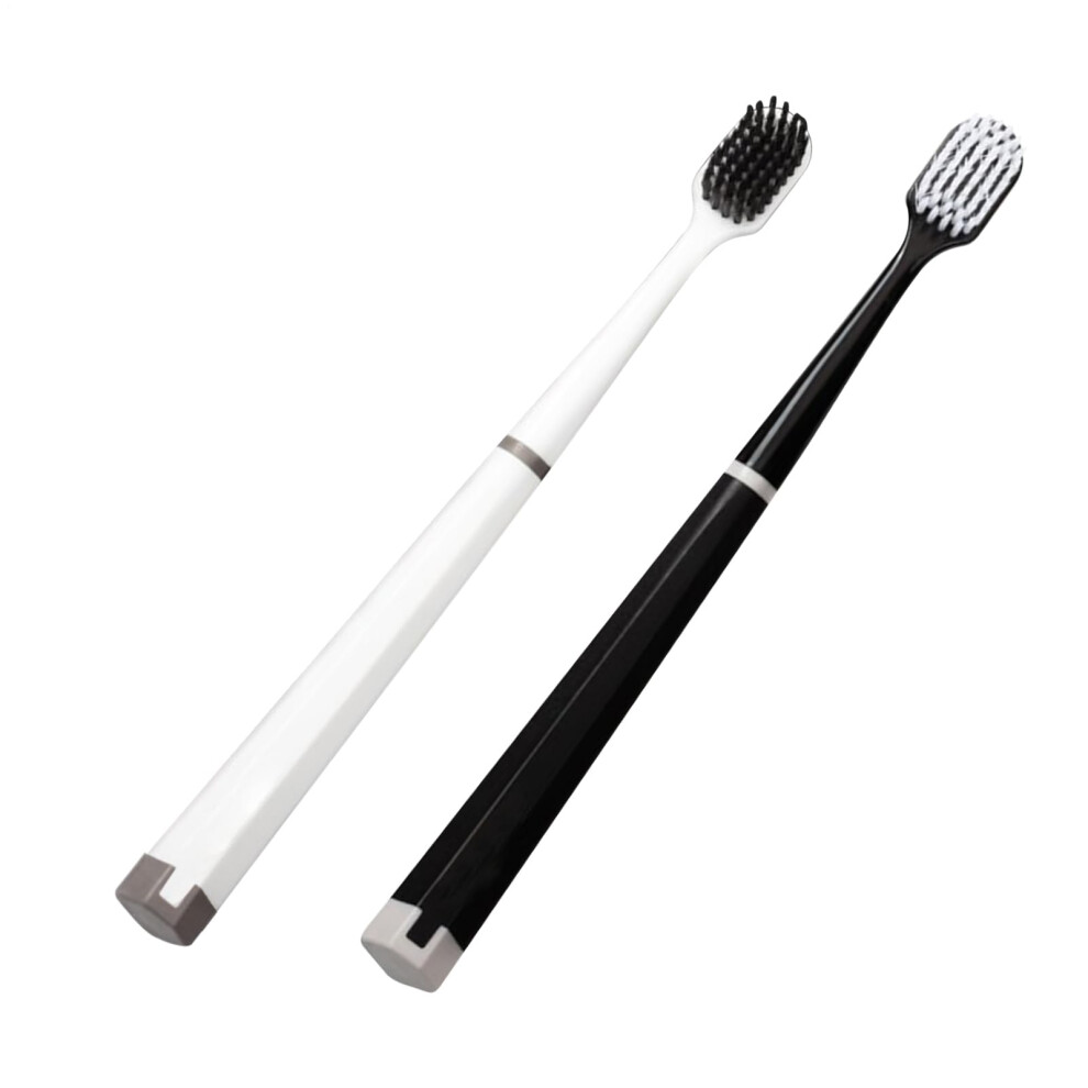 Soft Bristle Toothbrush for Adults Extra Soft Wide Head Gentle Deep Cleaning for Sensitive Teeth