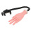 Nail Practice Hand with Bendable Hinge and Stable Base for Manicure Training and Nail Art 1