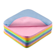 Microfiber Cleaning Cloth for Glasses and Screens, Scratch Washable Reusable, 10 Pack