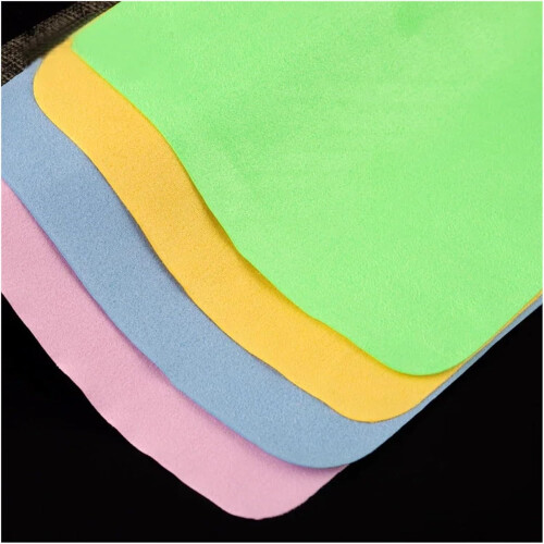 Microfiber Cleaning Cloth for Glasses and Screens, Scratch Washable Reusable, 10 Pack 1