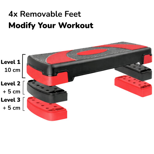 Aerobic Step Three-Level Adjustable Exercise 1