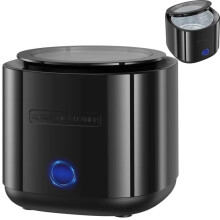 Ultrasonic Retainer Cleaner 45kHz Denture and Aligner Cleaner 220ML Fast Cleaning for Travel