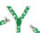 Irish Shamrock Braces Adjustable Suspenders 3