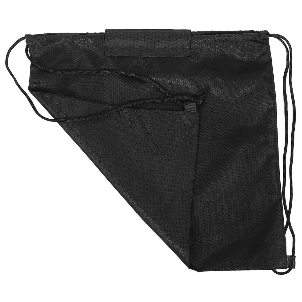 4Pcs Portable Motorcycle Bags Oxford Cloth Storage Pouch Black 3624153574019