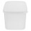 2Pcs Kitchen Bread Storage Containers Transparent Plastic Toast Boxes 1