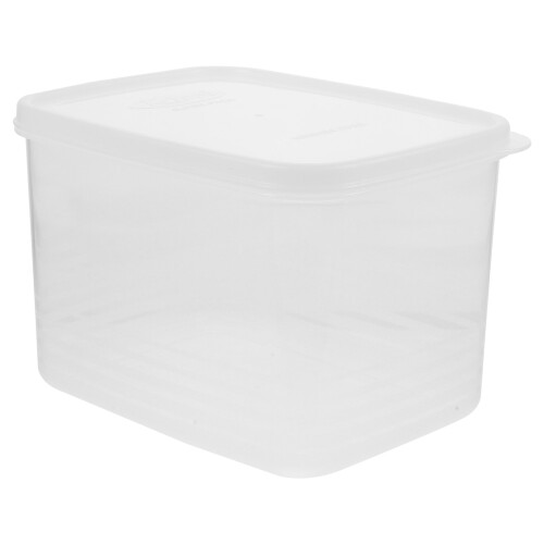 2Pcs Kitchen Bread Storage Containers Transparent Plastic Toast Boxes 1