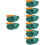 8Pcs Portable Green Dumpling Skin Maker Press Kitchen Gadget 8