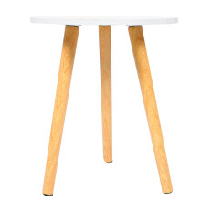 2Stk Kreativer Mini Sofatisch Weiß Aus Mdf Mit Stauraum Für Zuhause