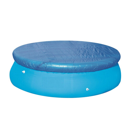 2Pcs Durable Blue Pe Round Pool Cover for Inflatable and Frame Pools