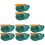 8Pcs Portable Green Dumpling Skin Maker Press Kitchen Gadget 4