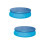 2Pcs Durable Blue Pe Round Pool Cover for Inflatable and Frame Pools 7