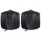 2Sets Durable Round Fire Pit Covers Black Waterproof Outdoor Protector 2