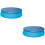 2Pcs Durable Blue Pe Round Pool Cover for Inflatable and Frame Pools 6