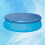 2Pcs Durable Blue Pe Round Pool Cover for Inflatable and Frame Pools 9