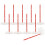 20Pcs Multi-Color Abs+pp Doll Stands Portable Doll Rack for Display 3