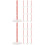 20Pcs Multi-Color Abs+pp Doll Stands Portable Doll Rack for Display 7