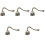 5Pcs Reusable Brown Candle Snuffer Tool for Aromatherapy Candles 4