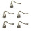5Pcs Reusable Brown Candle Snuffer Tool for Aromatherapy Candles 7