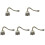 5Pcs Reusable Brown Candle Snuffer Tool for Aromatherapy Candles 3